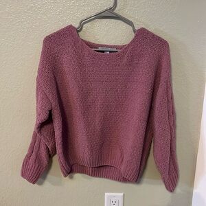 Purple sweater